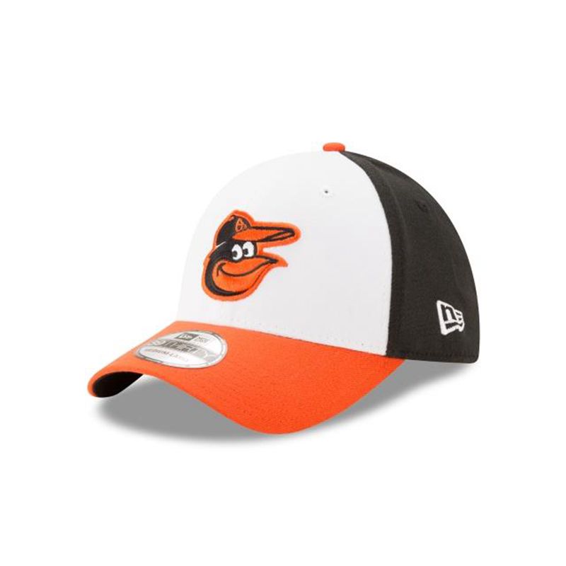 MLB Baltimore Orioles Team Classic 39Thirty Stretch Fit (INW4933) - White New Era Caps